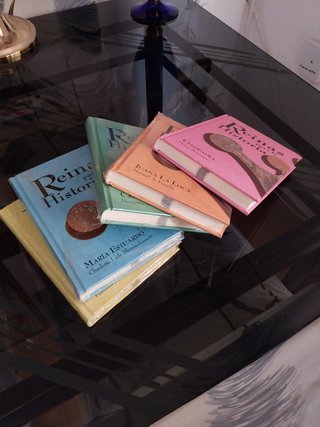 5 libros de REINAS PARA LA HISTORIA
