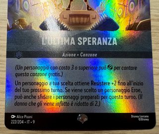 L'ultima Speranza Hercules Lorcana Set 9 Leggende