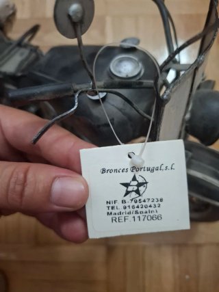 Jayland, moto Decorativa Metal