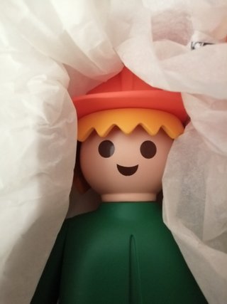 Figura Obrero Plastoy Playmobil de resina