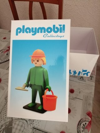 Figura Obrero Plastoy Playmobil de resina