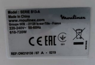 Panificadora Moulinex Pain Doré 1kg
