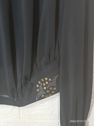 Blusa vintage pedrería T 48 R837