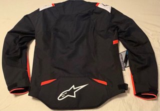 Chaqueta Alpinestars Moto Negra y Roja