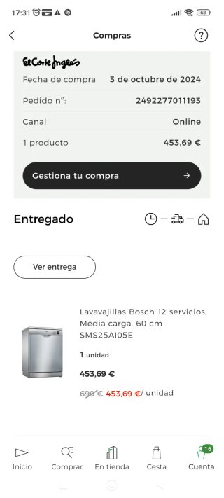 Lavavajillas Bosch Serie 2 Silence Plus año 2024
