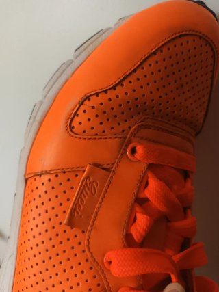 Deportivas Gucci Naranja Hombre