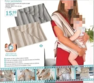 Fular portabebés Lupilu pure collection