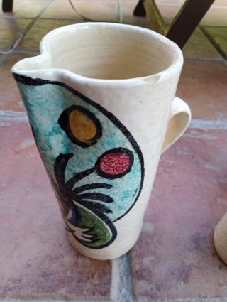 Caraffa e Bicchieri Vintage Pablo Sanguino Toledo