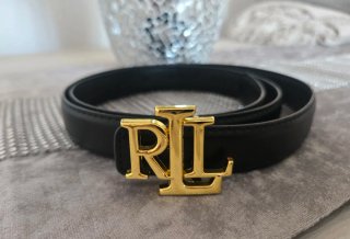 OFERTA!Cinturón Ralph Lauren Hebilla Dorada T.105