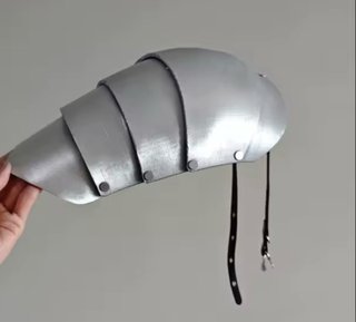 Disfraz guerrera medieval plateado