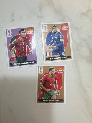 Cromos Panini Extra Sticker Cristiano Ronaldo