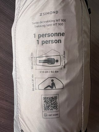 Tienda de campaña SIMOND domo trekking