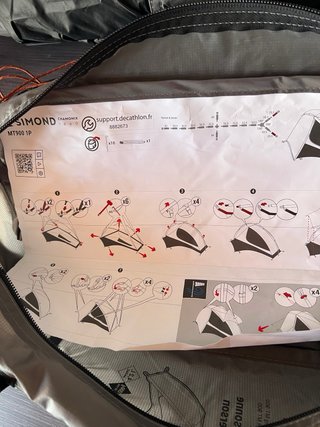 Tienda de campaña SIMOND domo trekking