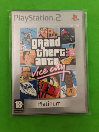 Grand Theft Auto: Vice City PS2 (Platinum)
