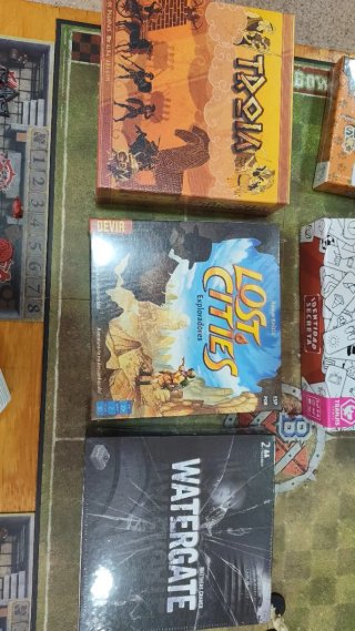 Pack 3 Juegos de Mesa: Troia, Lost Cities, Waterga