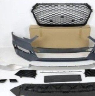 Paragolpes Delantero Audi A4 16-19 B9 Look RS4