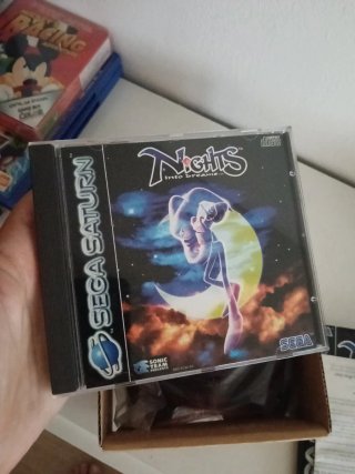 Mando Sega Saturn NiGHTS 3D Control Pad+nights