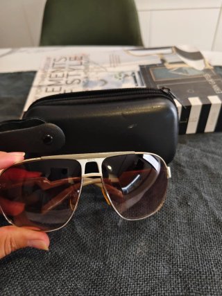 Gafas de sol Diesel Marrón y Dorado