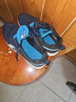 Zapatillas Reebok Negras y Azules