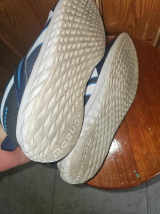Zapatillas Reebok Negras y Azules