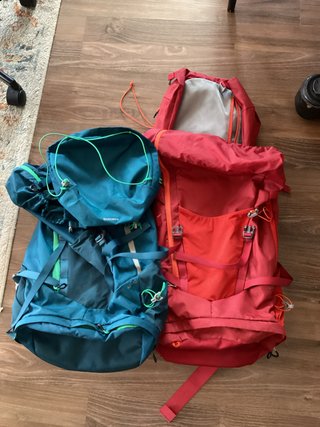 Mochilas campamento/senderismo scouts