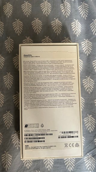 iPhone 15 Pro Plata 128GB