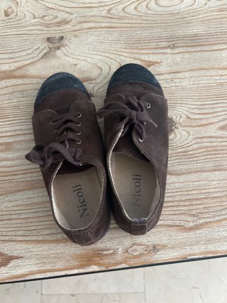 Zapatos niño Nicoli marrones talla 34