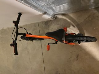Bicicleta infantil 16 B'TWIN naranja