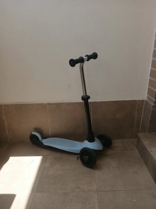 Bicicleta de equilibrio naranja