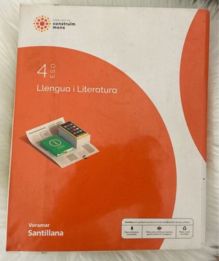 Libro Llengua i Literatura Santillana 4o ESO