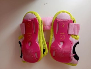 Rodilleras y coderas rosas infantiles