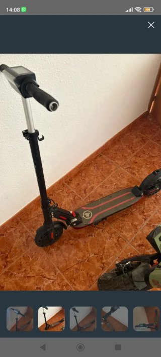 Patinete Eléctrico con Luces LED