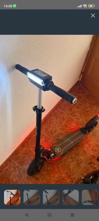 Patinete Eléctrico con Luces LED