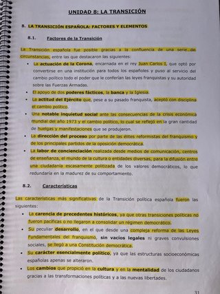 Cuadernos repaso Historia de España 2Bach PAU