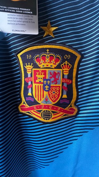 Camiseta España Adidas Original 2012 Segunda