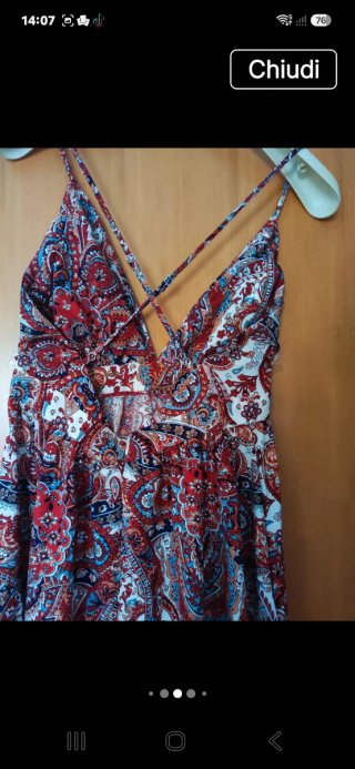 Abito Boohoo Taglia L,  Misure in foto