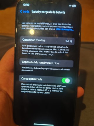 iPhone X 64GB 94% Batteria