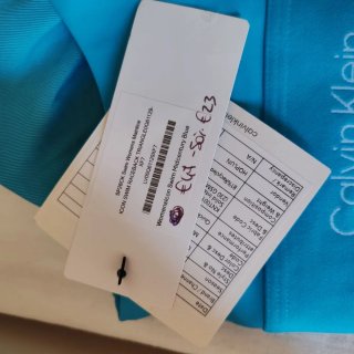 Costume Bikini Calvin Klein Icon Blu/Teal