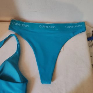 Costume Bikini Calvin Klein Icon Blu/Teal