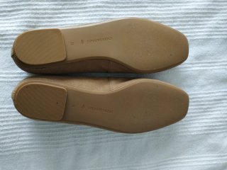 Bailarinas Stradivarius Beige Talla 38