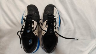 Zapatillas K-Swiss Blancas y Azules
