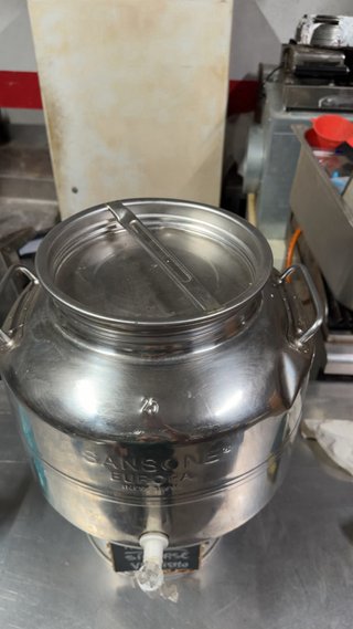 Bidón dispensador agua acero inoxidable
