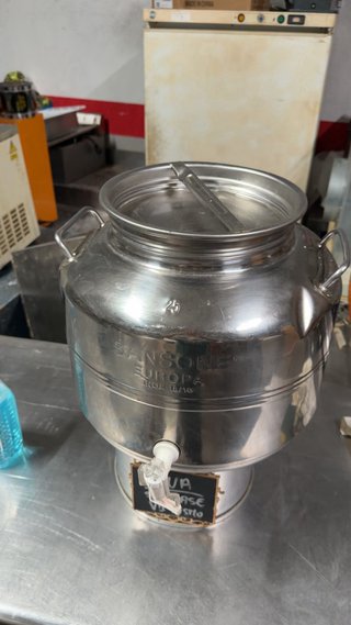 Bidón dispensador agua acero inoxidable