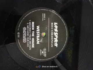 WestBam - Rock The House 12 Maxi Vinile
