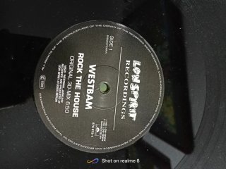 WestBam - Rock The House 12 Maxi Vinile