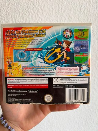 Juego Pokemon Ranger Sombras de Almia DS