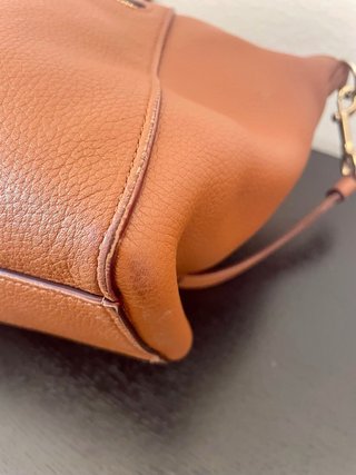 Bolso Coach Marrón Mano y Bandolera