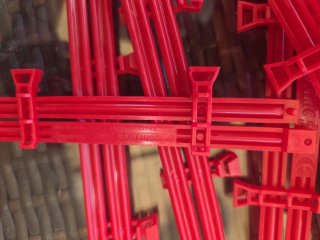Vallas Scalextric Dobles Rojas