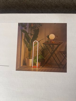 Lámpara Pie Solvinden Ikea Roja Blanca