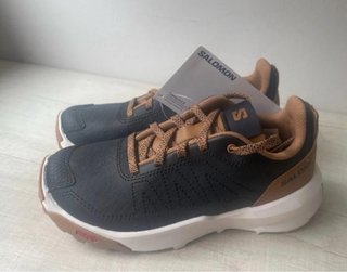 Zapatillas Trekking Salomon Talla 32 Negras Marron